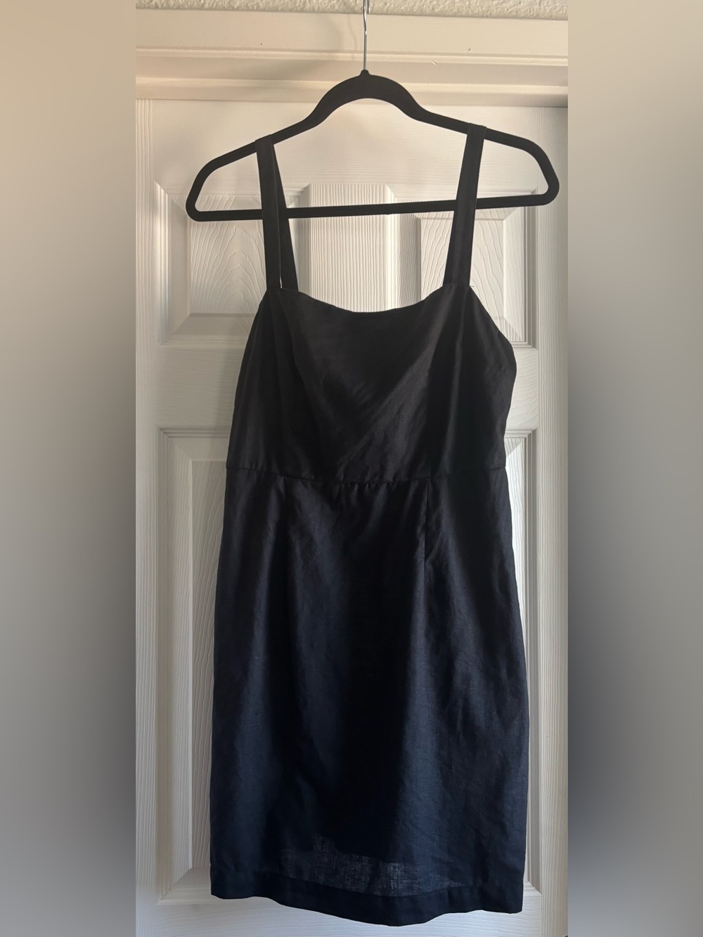 BODEN 100% Cotton Black Dress with Pockets